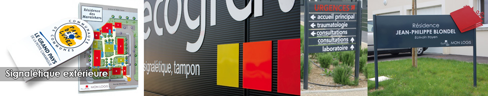 Signalétique extérieure